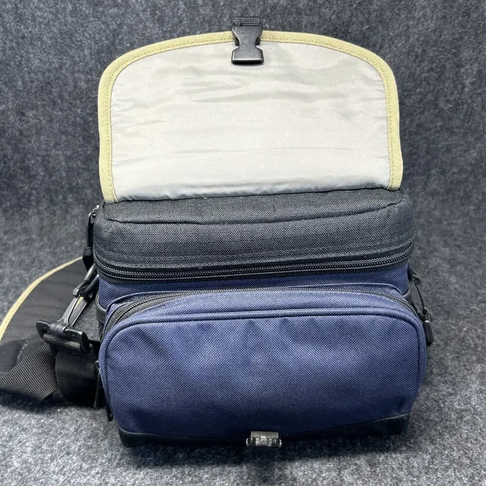 Lowepro Nova 1 Camera Bag Blue Padded Shoulder Case Weather Resistant 9x7x7